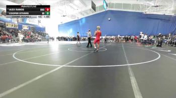 132 lbs Champ. Round 1 - Cooper Stivers, Washburn Rural vs Alex Ramos, Olathe North