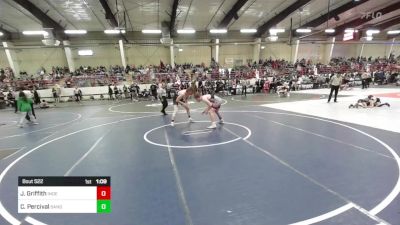 190 lbs Quarterfinal - Jeremy Griffith, Independent vs Carter Percival, Sanderson Wrestling Academy