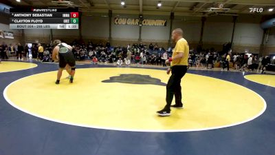 288 lbs Round Of 16 - Anthony Sebastian, Immaculate Conception (IL) vs Clayton Floyd, Green Valley (NV)