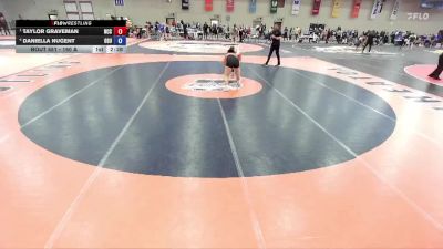 160 A Semifinal - Taylor Graveman, North Central (IL) vs Daniella Nugent, Oklahoma State Club