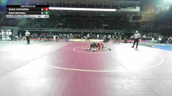 113 lbs Cons. Semi - Elias Castaneda, Bella Vista vs Nate Mitchell, Del Oro