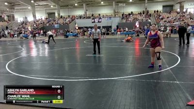 250 lbs Round 1 - Ashlyn Garland, Spring Hill Wrestling Club vs Charlee Wahl, Slingshot Wrestling Club