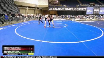 110 lbs 3rd Place Match - Bentley Mattern, Scrap Yard Garage Wrestling vs Adrian Valdovinos, Toppenish USA Wrestling Club
