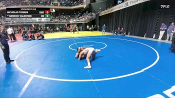 5A 144 lbs Champ. Round 1 - Gerrick Valentine, Dallas South Oak Cliff vs Nicholas Torres, Mission Sharyland