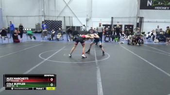 84 lbs Semis (4 Team) - Cole Buffler, River WC vs Alex Marchetti, Mat Assassins