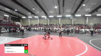 2nd Place - Jahsiah Henry, Piedra Vista Panthers vs Channing Robinson, Kirtland Broncos