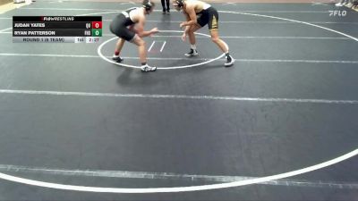 197 lbs Round 1 (6 Team) - Judah Yates, Quincy vs Ryan Patterson, Fort Hays State