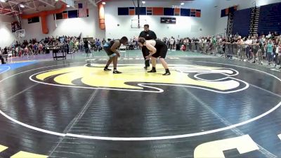 285 lbs 5th Place Match - Dominik Richard, Williamsburg Wrestling Club vs Tye Bennefield, Midlothian Miners Wrestling Cl