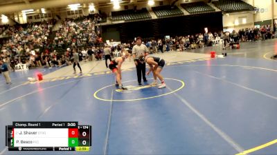 174 lbs Champ. Round 1 - Joseph Shaver, Otero Junior College vs Peyton Besco, Pratt Community College