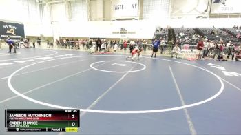 93 lbs Champ. Round 1 - Jameson Hutchinson, Fulton Wrestling Club vs Caden Chance, Club Not Listed