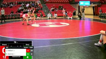 100 lbs Finals (8 Team) - Ryan Heohne, District 3 vs Levi Halbert, District 8