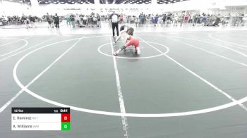 137 lbs Consi Of 8 #2 - Edward Ramirez, No Team vs Asher Williams, War