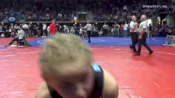 79 lbs Quarterfinal - Jace Gates, Vian Wrestling Club vs Rocky Thompson, Kobra Kai