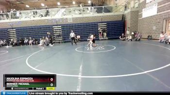 126/132 Round 5 - Bernier Michael, Unaffiliated vs Anjolina Espinoza, Mountain Man Wrestling Club