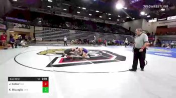 133 lbs Round Of 16 - Jordan Kelber, Nebraska vs Kyle Biscoglia, Northern Iowa