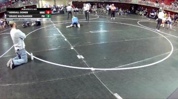 112 lbs Quarterfinal - Kendall Sones, Meridian Mustang Wrestling Club vs Drake Macrander, Plattsmouth Wrestling Club