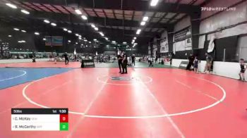 50 lbs Rr Rnd 5 - Aidan Shirazi, Hammer Shack / Riptide vs Antonio Woodall, Hammer Shack