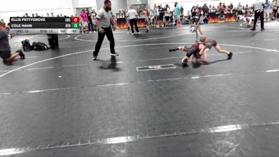 48 lbs Round 3 (6 Team) - Cole Hahn, Backyard Brawlers vs Ellis Pettygrove, Longwood Wrestling Club