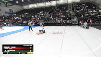 147 lbs Quarterfinal - Caleb Deeter, Stansbury vs Gilbert Curry, Corner Canyon