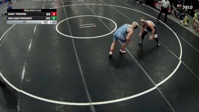 157 lbs Semis & 1st Wrestleback (8 Team) - William Pokorny, Central Valley vs Cauy Twohig, Wilcox-Hildreth