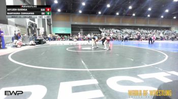 100 lbs Round Of 32 - Jayleen Quenga, Bloodline Wrestling vs Maryauna Cervantes, Grizzly Wrestling Club