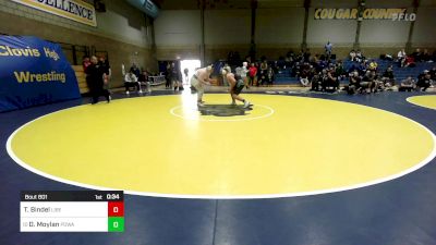 288 lbs Consi Of 8 #2 - Trenton Bindel, Liberty (MO) vs Daniel Moylan, Poway