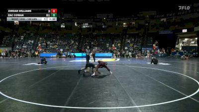 149 lbs Round Of 16 - Jordan Williams, Little Rock vs Zac Cowan, Bellarmine