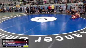 165 lbs Quarterfinal - Braidin Martin, Interior Grappling Academy vs Kalek Donnelly, Anchorage Youth Wrestling Academy