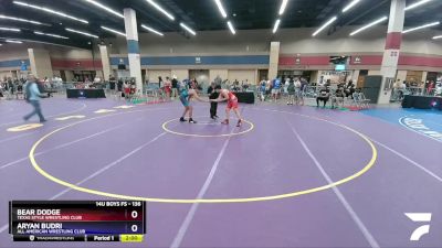 136 lbs Cons. Round 3 - Bear Dodge, Texas Style Wrestling Club vs Aryan Budri, All American Wrestling Club