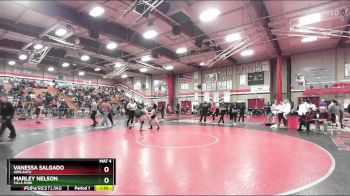 140 lbs Champ. Round 1 - Vanessa Salgado, Adelanto vs Marley Nelson, Villa Park