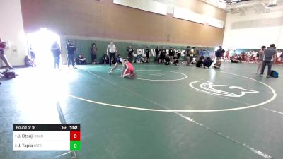 126 lbs Round Of 16 - Jonathan Otsuji, Orange Lutheran vs Jacob Tapia, Northview