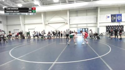 132 lbs Quarterfinal - Lane Monroe, Millard Wrestling Club vs Daxton Jolley, Payson Lion Wrestling Club