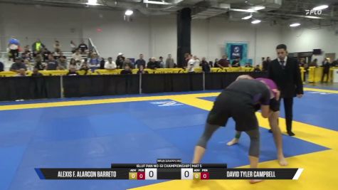 David Tyler Campbell vs Alexis F. Alarcon Barreto 2026 Pan IBJJF Jiu-Jitsu No-Gi Championship