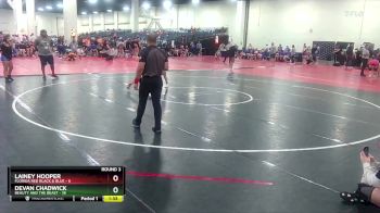 120 lbs Round 3 (8 Team) - Devan Chadwick, Beauty And The Beast vs Lainey Hooper, Florida Red Black & Blue