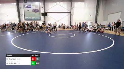 148 lbs Rr Rnd 5 - Gavin Ciampoli, Meatballs vs Attila Vigilante, Triumph Blue