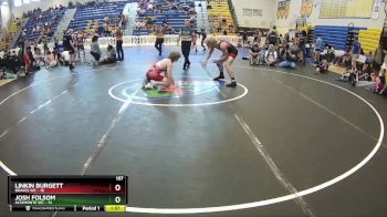 157 lbs Semis & Wb (16 Team) - Linkin Burgett, Braves WC vs Josh Folsom, Altamonte WC