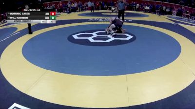 D2-157 lbs Cons. Round 1 - Dominic Bates, John Glenn vs Will Harmon, Salem