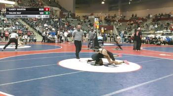 5A 120 lbs Cons. Semi - Casey Martin, Maumelle vs Talon Ray, Van Buren