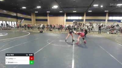 101 lbs Consi Of 16 #2 - Hope Long, Scripps Ranch HS vs Tayler Brown, Warrior WC