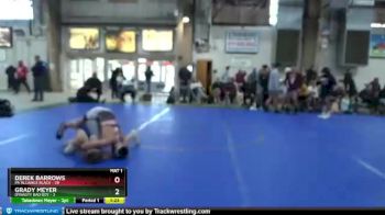 110 lbs Round 4 (6 Team) - Derek Barrows, PA Alliance Black vs Grady Meyer, Dynasty Bad Boy