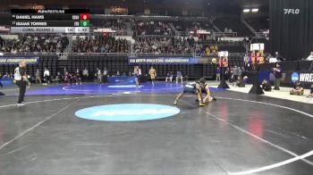 133 lbs Cons. Round 2 - Isaias Torres, Ithaca vs Daniel Haws, Centenary (NJ)