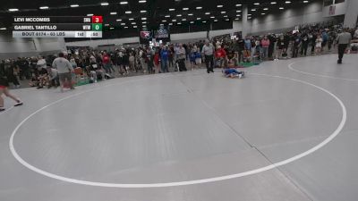 63 lbs Cons. Rd Of 16 - Gabriel Tantillo, Warrior Trained Wrestling vs Levi McCombs, Sebolt Wrestling Academy