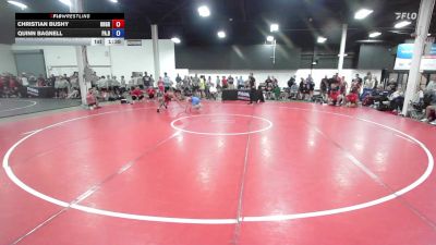 105 lbs Christian Bushy, Ohio Gray vs Quinn Bagnell, Pennsylvania Blue