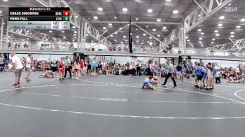 84 lbs Round 7 (8 Team) - Chase Simonton, Barn Brothers WC vs Piper Full, U2 Upstate Uprising