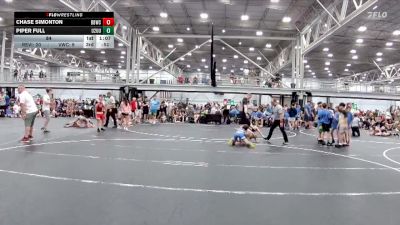 84 lbs Round 7 (8 Team) - Chase Simonton, Barn Brothers WC vs Piper Full, U2 Upstate Uprising