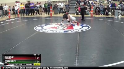 65 lbs Cons. Round 3 - Ira Benz, Elk River vs Kane Niemi, DGF