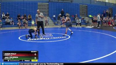 78 lbs Round 1 (4 Team) - Jake Figueroa, Falcon WC vs Jaxon Polly, Garrett