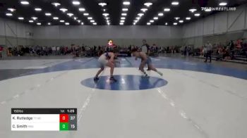 150 lbs Prelims - Kody Rutledge, Team Tulsa NDT vs Christopher Smith, Roundtree