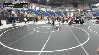 40 lbs Consi Of 8 #2 - Ezra Rosales, Jefferson Wrestling Club vs Leo Pacifico, Arvada West