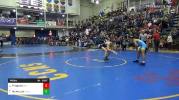145 lbs Consolation - Jeremie Prograis, Cedar Cliff vs Tristan McKenzie, Moeller-OH